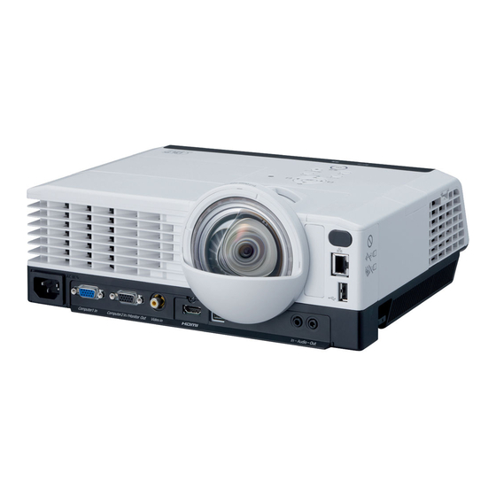 Ricoh PJ X3340N Bedienungsanleitung
