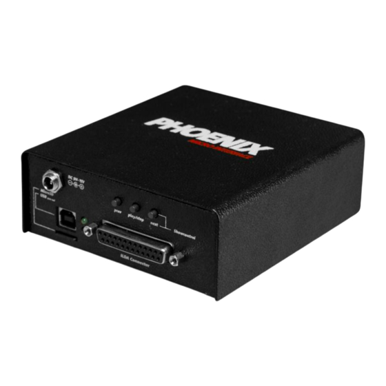 Phoenix USB micro V2 Bedienungsanleitung