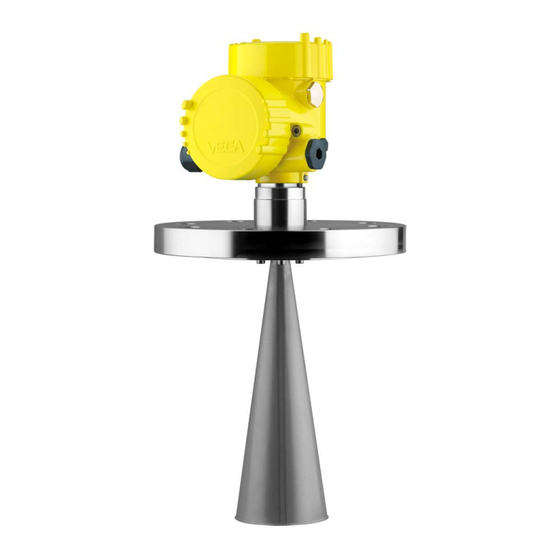 VEGA VEGAPULS SR 68 Betriebsanleitung