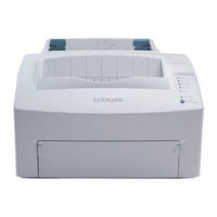Lexmark Optra E310 Bedienungsanleitung