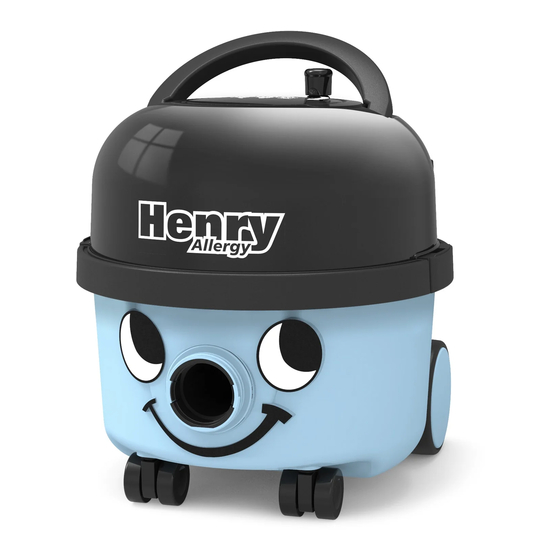 Numatic Henry Allergy HVA160-11 Bersetzung Der Original Bedienungsanleitung