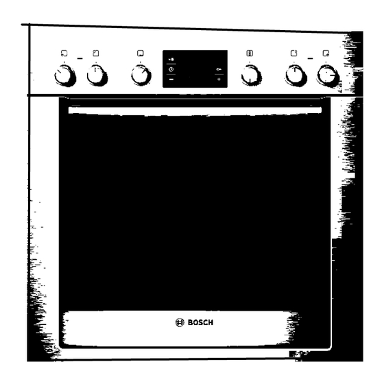 Bosch HEB73D551 Kurzanleitung