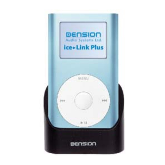 Dension ice Link Plus Einbauanleitung