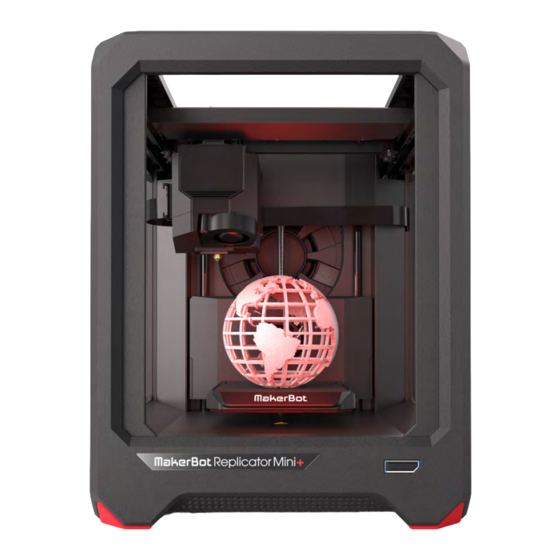 MakerBot Replicator Mini + Bedienungsanleitung