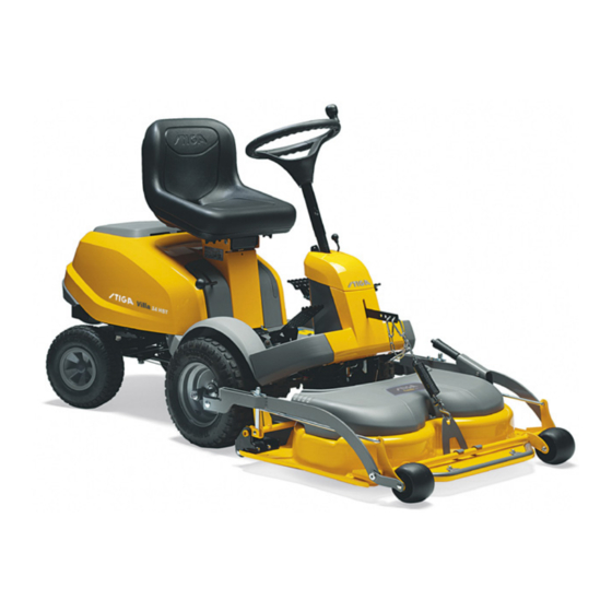 Stiga Villa 2WD Serie Gebrauchsanweisung