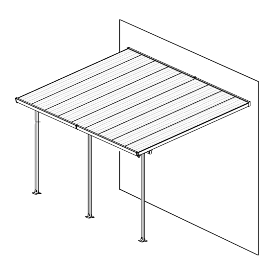 Palram Patio Cover - 5400 Montageanleitung