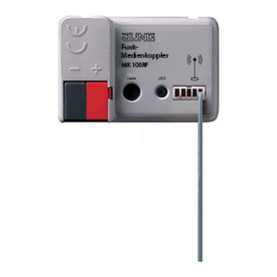 Jung MK100RF Produktdokumentation