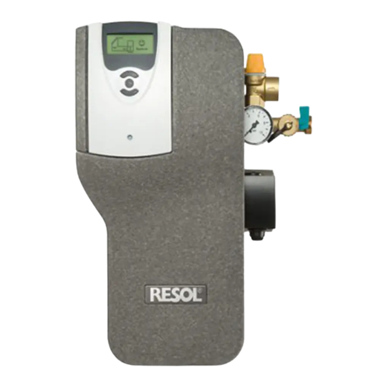 Resol FlowSol S Handbuch Für Den Fachhandwerker