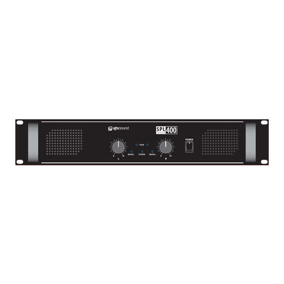 qtxsound SPL400 Gebrauchsanleitung