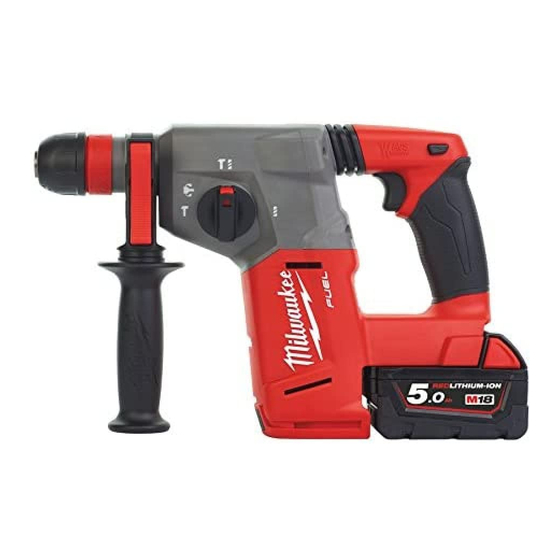 Milwaukee M18 CHX-502X Originalbetriebsanleitung