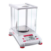 OHAUS Adventurer AX623 Bedienungsanleitung