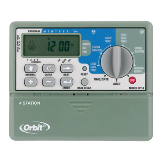 Orbit WaterMaster 57114 Installationshandbuch / Benutzerhandbuch