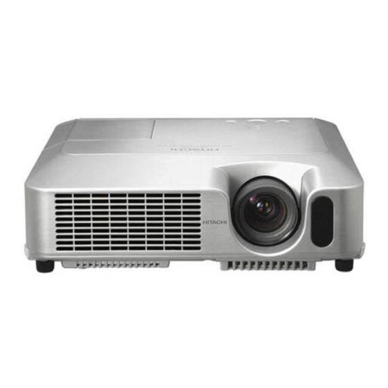 Hitachi CP-S240 Bedienungsanleitung-Benutzerhandbuch