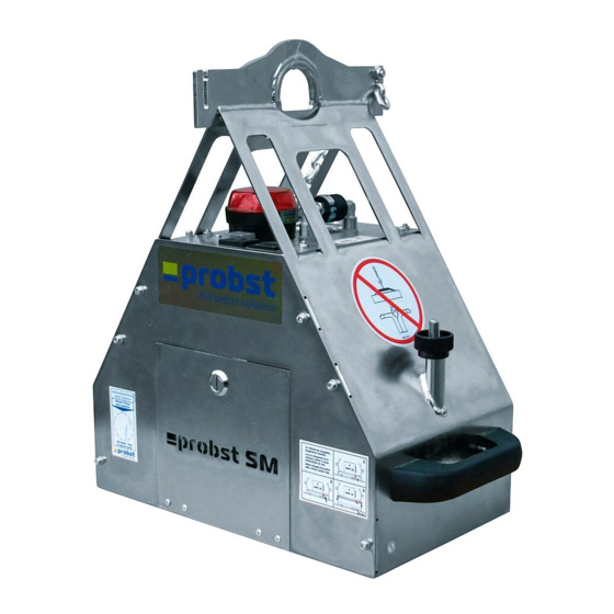 probst STEINMAGNET SM-600 Betriebsanleitung