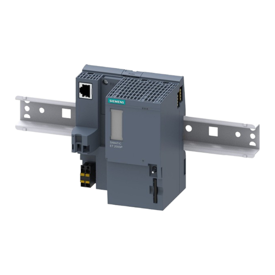 Siemens SIMATIC ET 200SP Gerätehandbuch