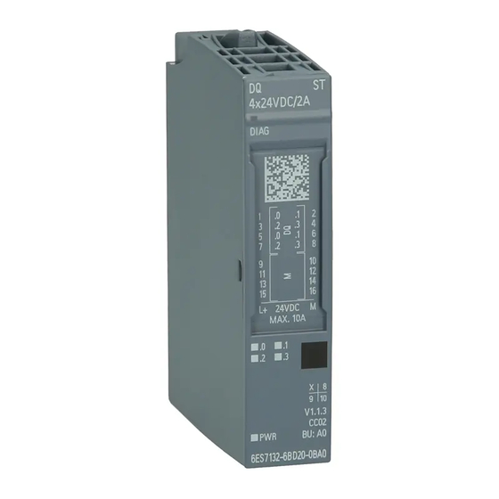 Siemens Simatic ET 200SP Handbuch