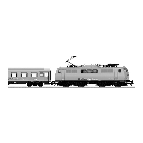 Märklin H0 111 Series Bedienungsanleitung