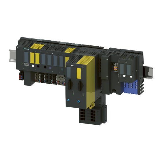 Siemens SIMATIC ET 200SP Systemhandbuch