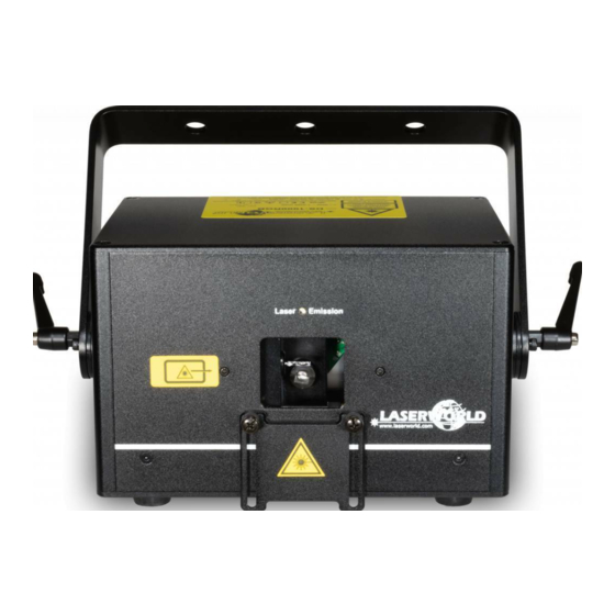 Laserworld Diode Serie Bedienungsanleitung