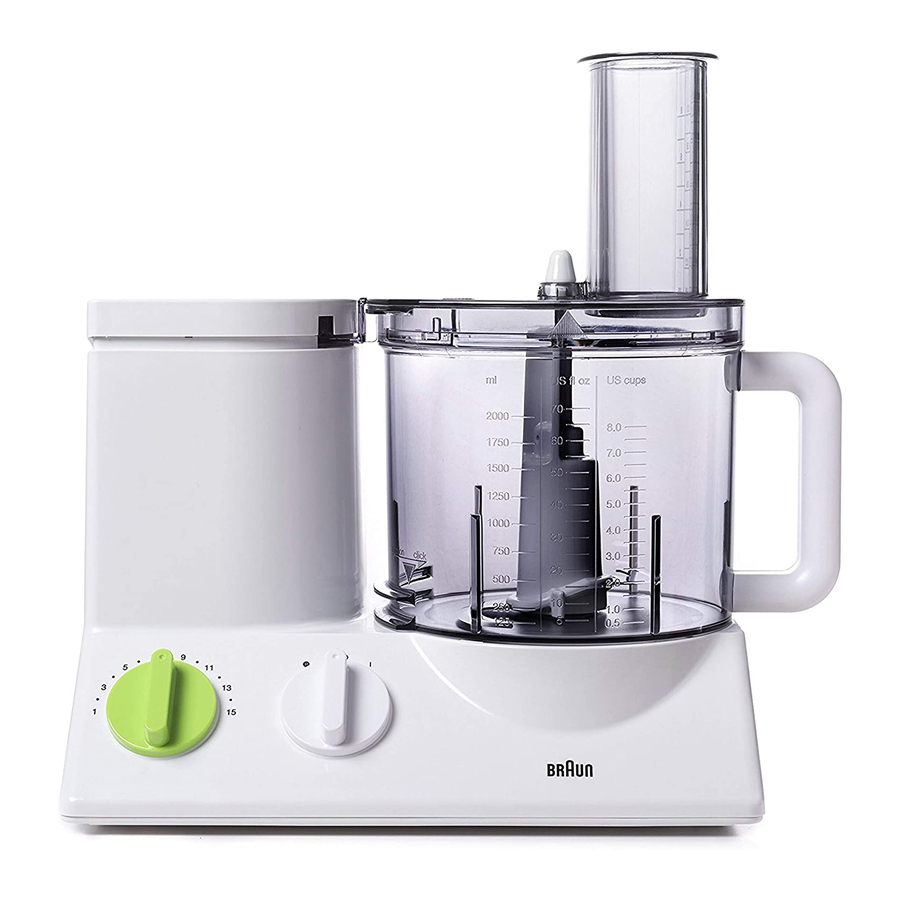 Braun TributeCollection FP 3020 Typ 3205 Bedienungsanleitung
