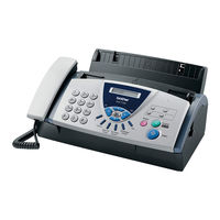 Brother FAX-T102 Benutzerhandbuch