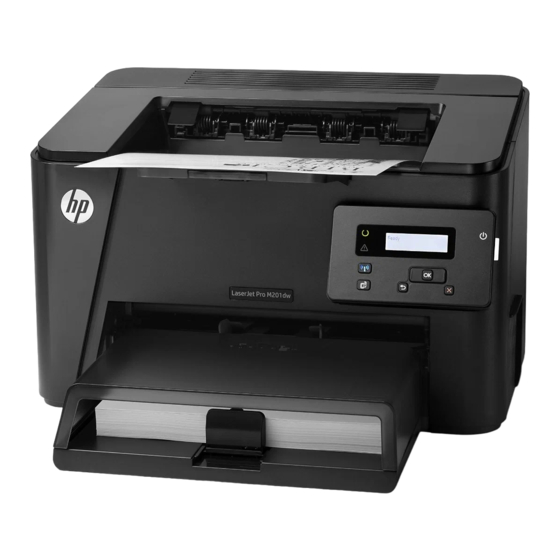 HP LaserJet Pro M201 series Installationshandbuch