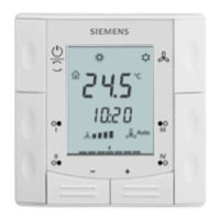 Siemens KNX RDF301 Bedienungsanleitung