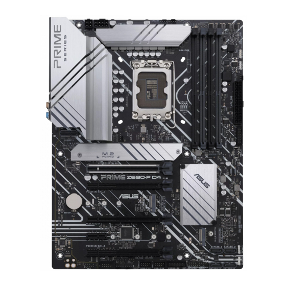 Asus PRIME Z690-P WIFI D4 Bedienungsanleitung