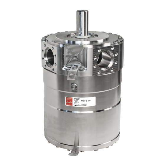 Danfoss PAHT G 256 Anleitung
