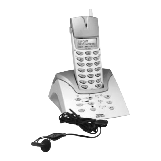Topcom Butler 2450 Bedienungsanleitung