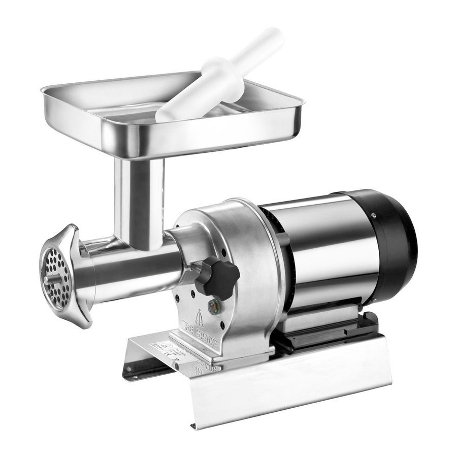 Tre Spade 8 INOX Bedienungsanleitung