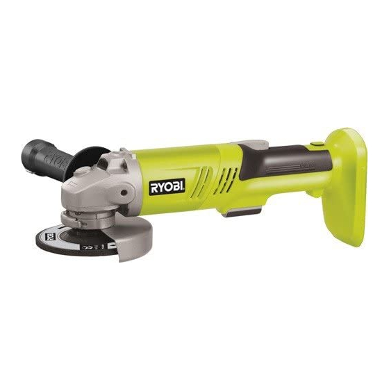 Ryobi CAG-180 Bedienungsanleitung