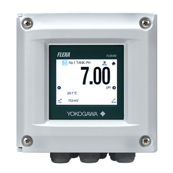 YOKOGAWA FLXA402 Benutzerhandbuch