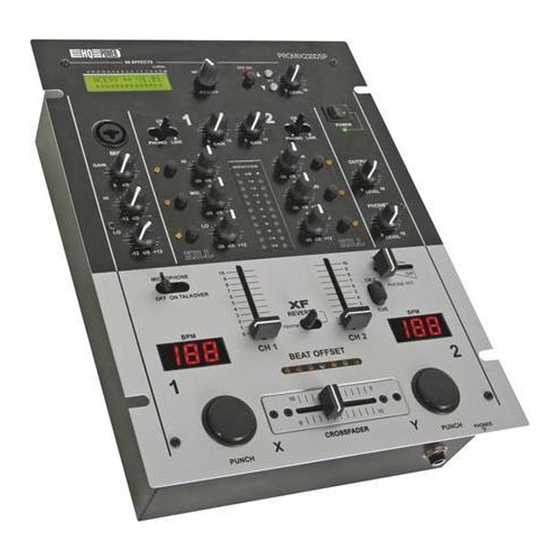 HQ Power PROMIX230DSP Bedienungsanleitung