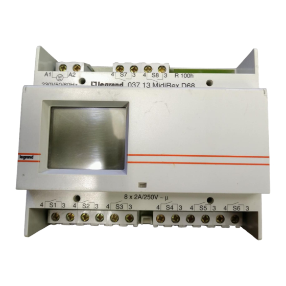 LEGRAND LEXIC MidiRex D68 Bedienungsanleitung