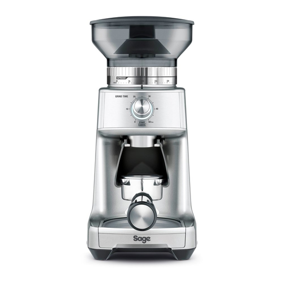 Sage the Dose Control Pro Kurzanleitung
