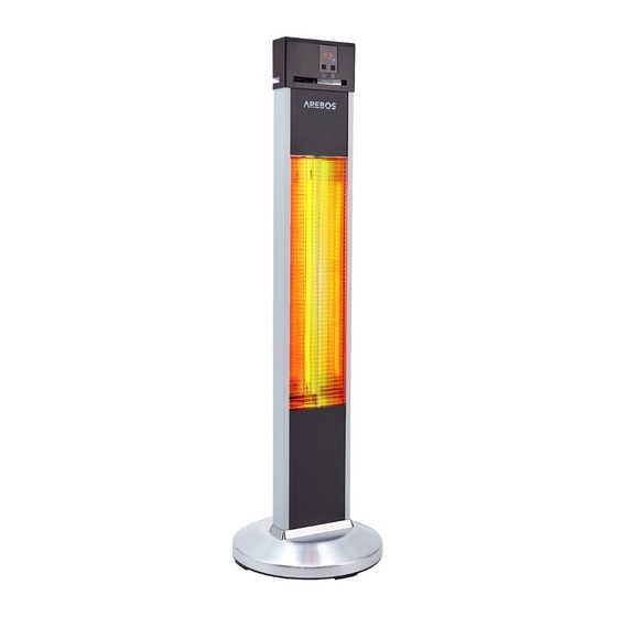 AREBOS AR-HE-THS2000/B Original Bedienungsanleitung