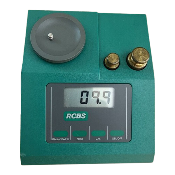 RCBS Powder Pro Bedienungsanleitung