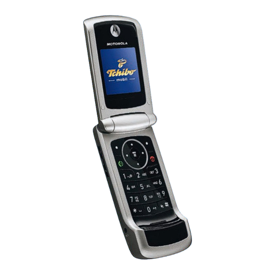 Motorola 212 Kurzanleitung