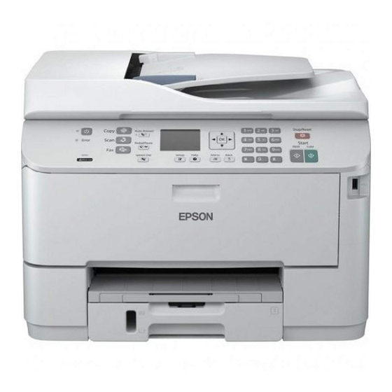 Epson WP-4511 Benutzerhandbuch