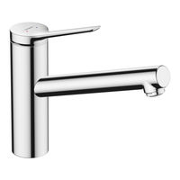 HANSGROHE Zesis M33 200 1jet 74808000 Gebrauchsanleitung, Montageanleitung