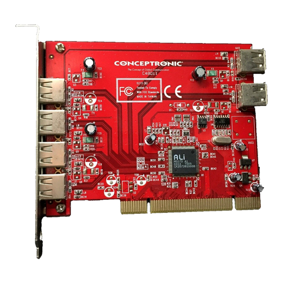 Conceptronic C480i1 Schnellstartanleitung