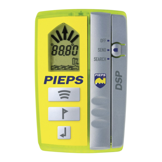 PIEPS DSP Bedienungsanleitung