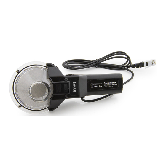 Vernier SPR-BTA Bedienungsanleitung
