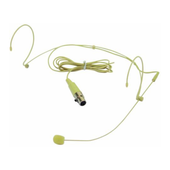 Omnitronic HS-1100 XLR Handbücher
