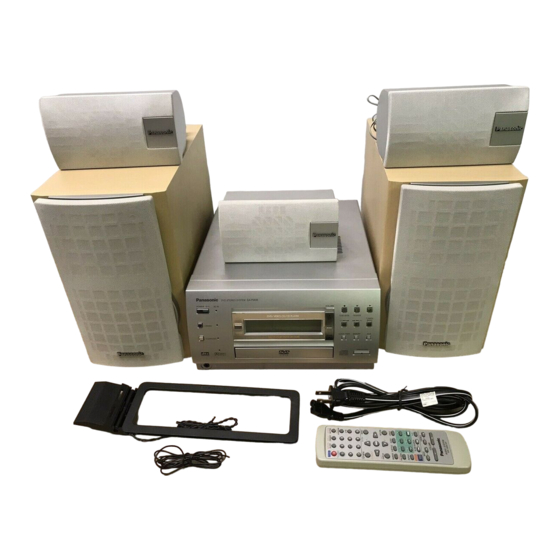 Panasonic SC-PM08 Bedienungsanleitung