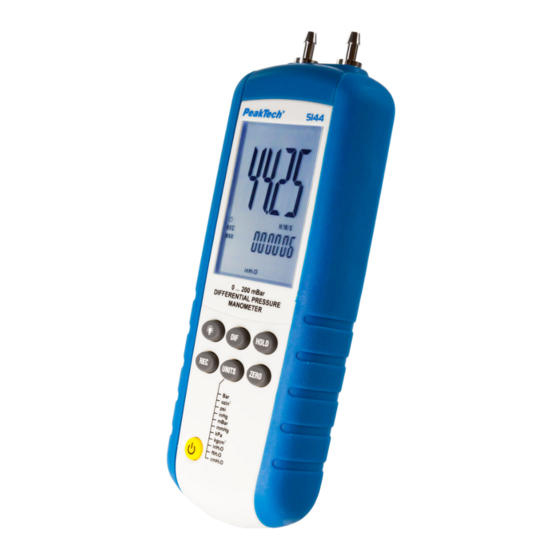 PeakTech 5144 Bedienungsanleitung