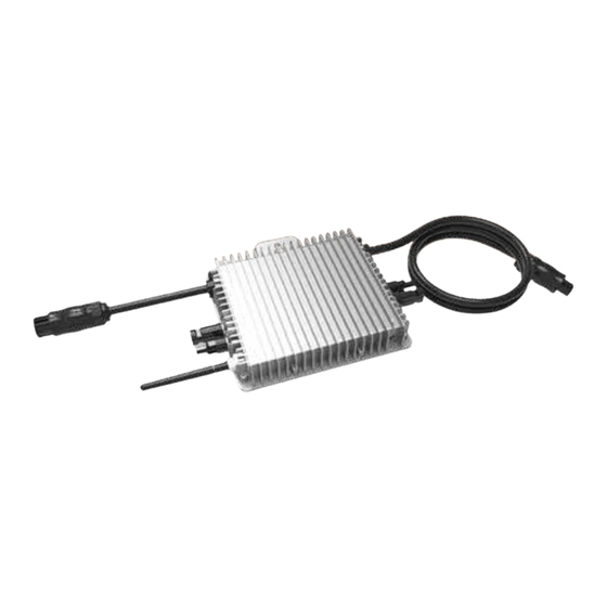 Deye SUN600G3-US-220 Installations- Und Bedienungsanleitung