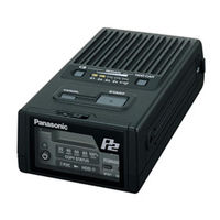 Panasonic AJ-PCS060G Bedienungsanleitung