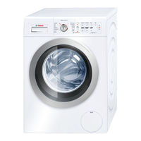Bosch WAY32740FG Gebrauchs- Und Aufstellanleitung